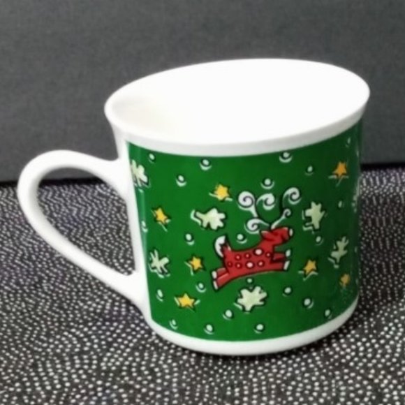 Gibson Designs Christmas Treasures REINDEER CUP - Picture 4 of 8